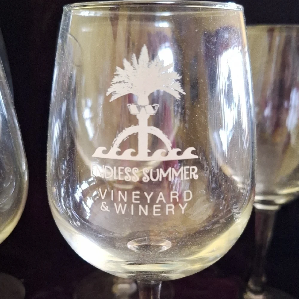Stemmed Wine Glasses 7 Glasses